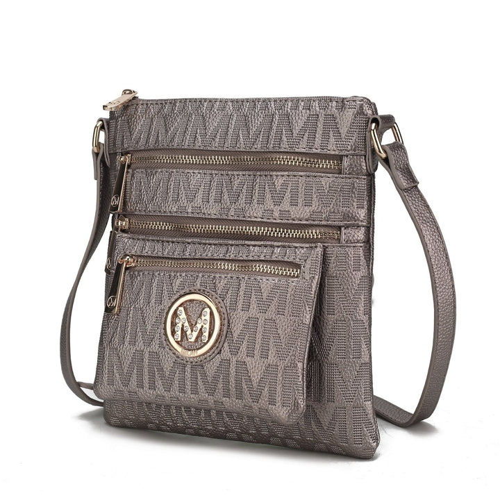 MKF Collection Jessy Multi-Functional Shoulder Bag M Signature Crossbody Handbag by Mia K. Image 1