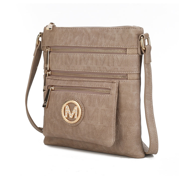 MKF Collection Jessy Multi-Functional Shoulder Bag M Signature Crossbody Handbag by Mia K. Image 11