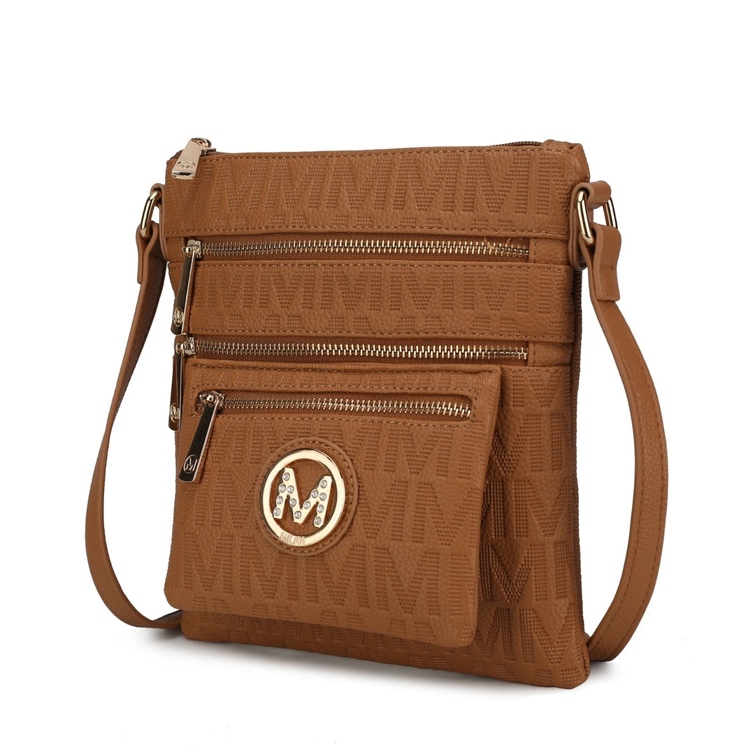 MKF Collection Jessy Multi-Functional Shoulder Bag M Signature Crossbody Handbag by Mia K. Image 12