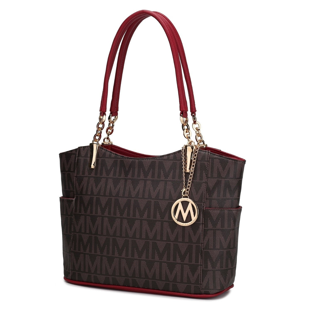 Braylee Multi-Functional Shoulder Bag M Signature Tote Handbag by Mia K. Image 1