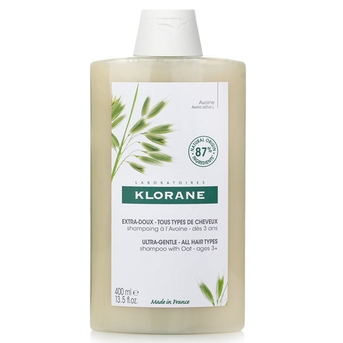 Klorane Shampoo With Oat (Ultra Gentle All Hair Types) 400ml/13.5oz Image 1