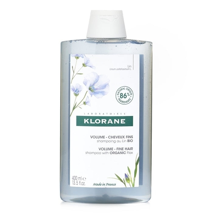 Klorane Shampoo With Organic Flax (Volume Fine Hair) 400ml/13.5oz Image 1