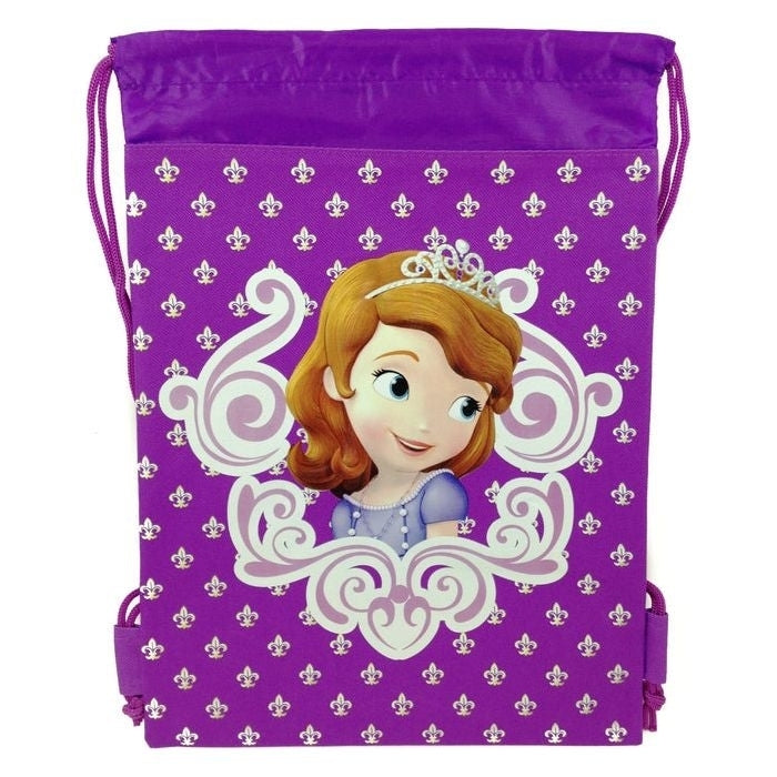 Drawstring Bag - Sofia 1st - Purple Image 1