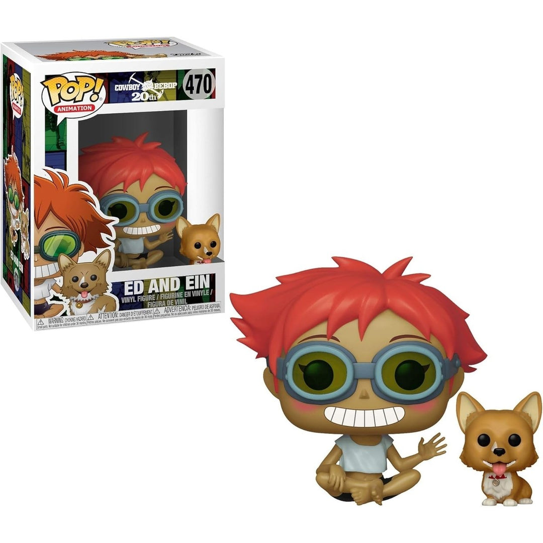 Edward and Ein Funko POP - Cowboy Bebop - Animation Image 1