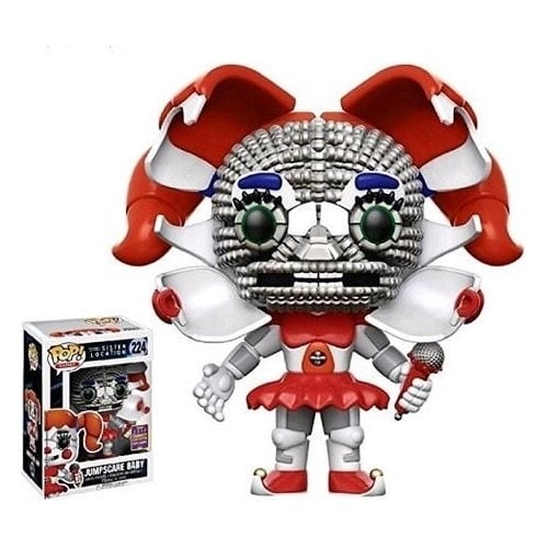 Funko Pop! Games Five Nights at Freddys Sister Location Jumpscare Baby Vinyl Fi Image 1