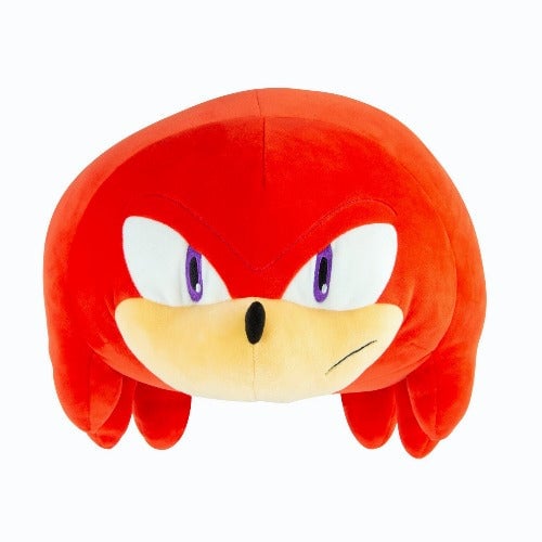 Knuckles Face Plush Toy - Mocchi Mocchi -  Sonic the Hedgehog - 12 Inch Image 1