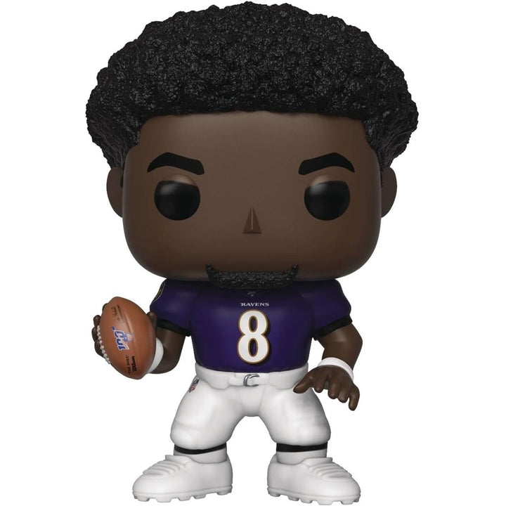 Lamar Jackson Funko POP - NFL - Baltimore Ravens Image 2