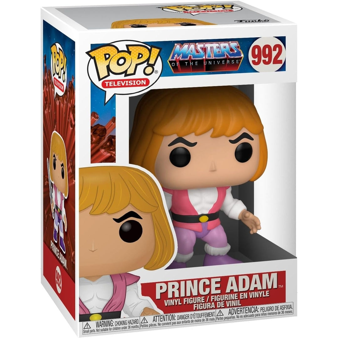 Funko VYNL Masters of the Universe Prince Adam and Cringer 2-pk Vinyl Figures Image 1