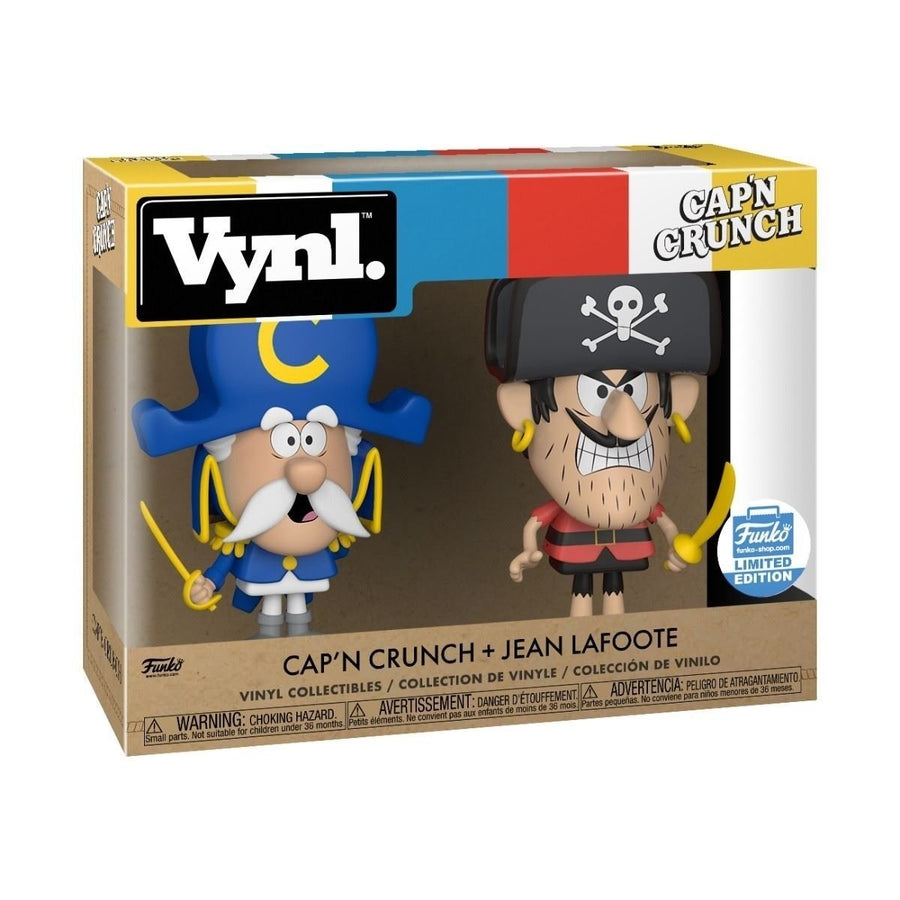 Funko VYNL - AD Icons - Capn Crunch - Capn Crunch and Jean Lafoote - 2 Pack - Image 1