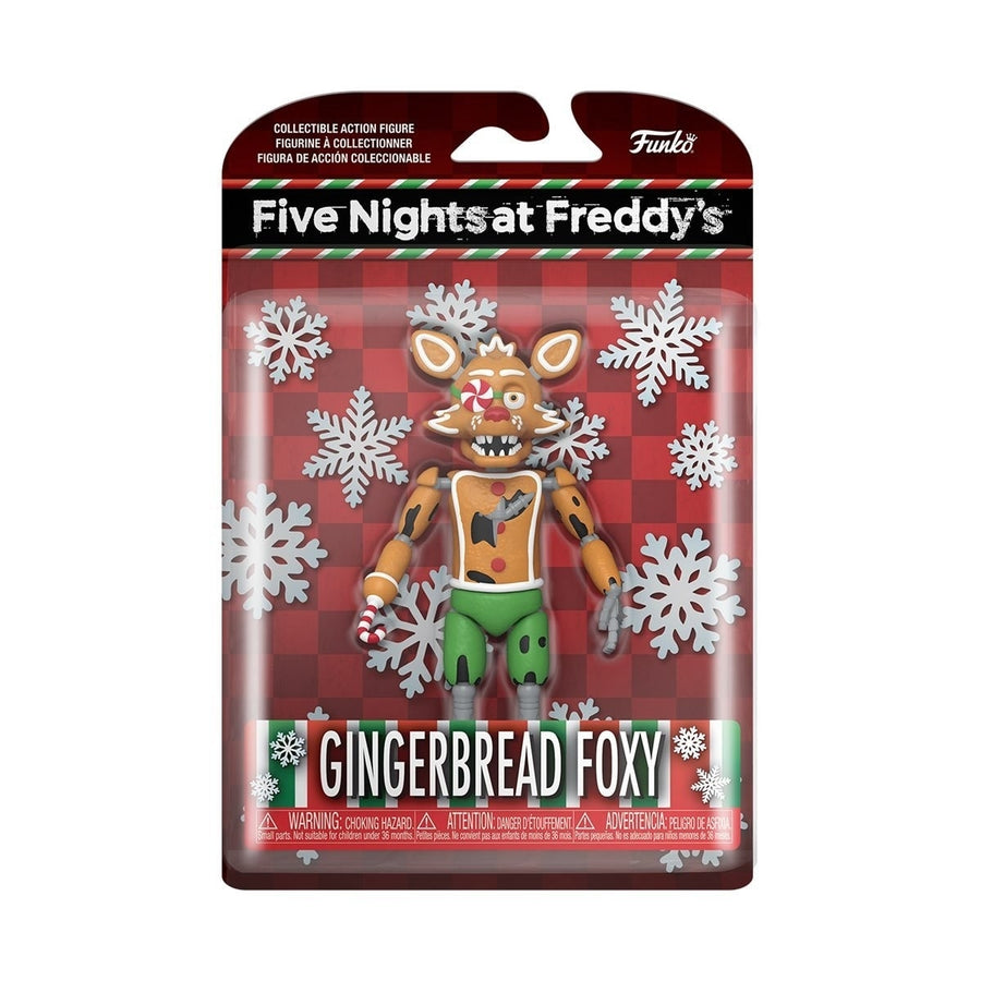 Gingerbread Foxy Funko Figure - Five Nights at Freddys - Holiday Image 1