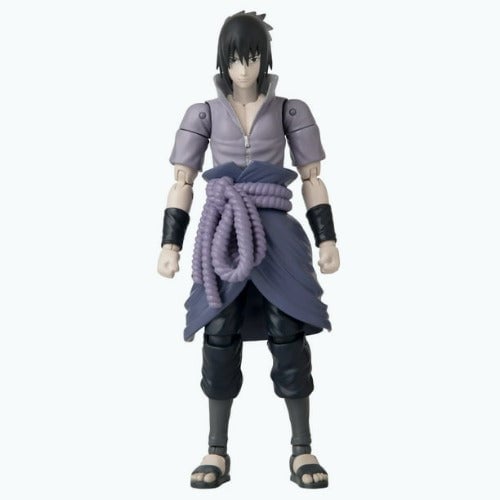 Naruto Anime Heroes Action Figure - 6 Inch - Wave 1 - Sasuke Image 1