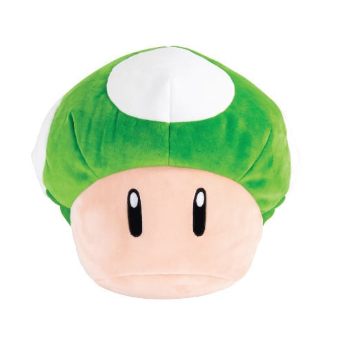 Plush Toy - Super Mario Brothers - 1UP - Mocchi Mocchi - Jumbo 16 Inch Image 1