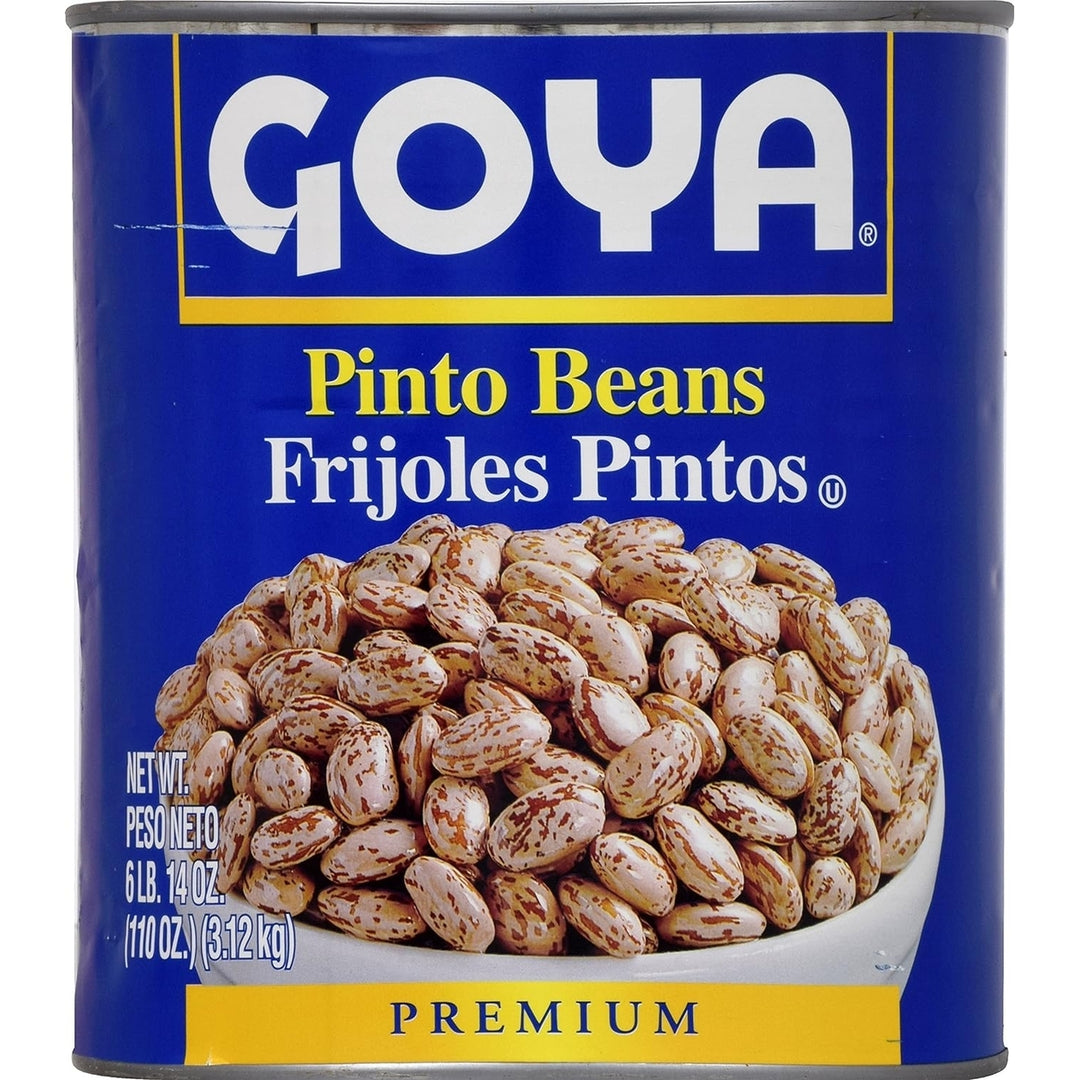 Goya Canned Pinto Beans110 Ounce Image 2