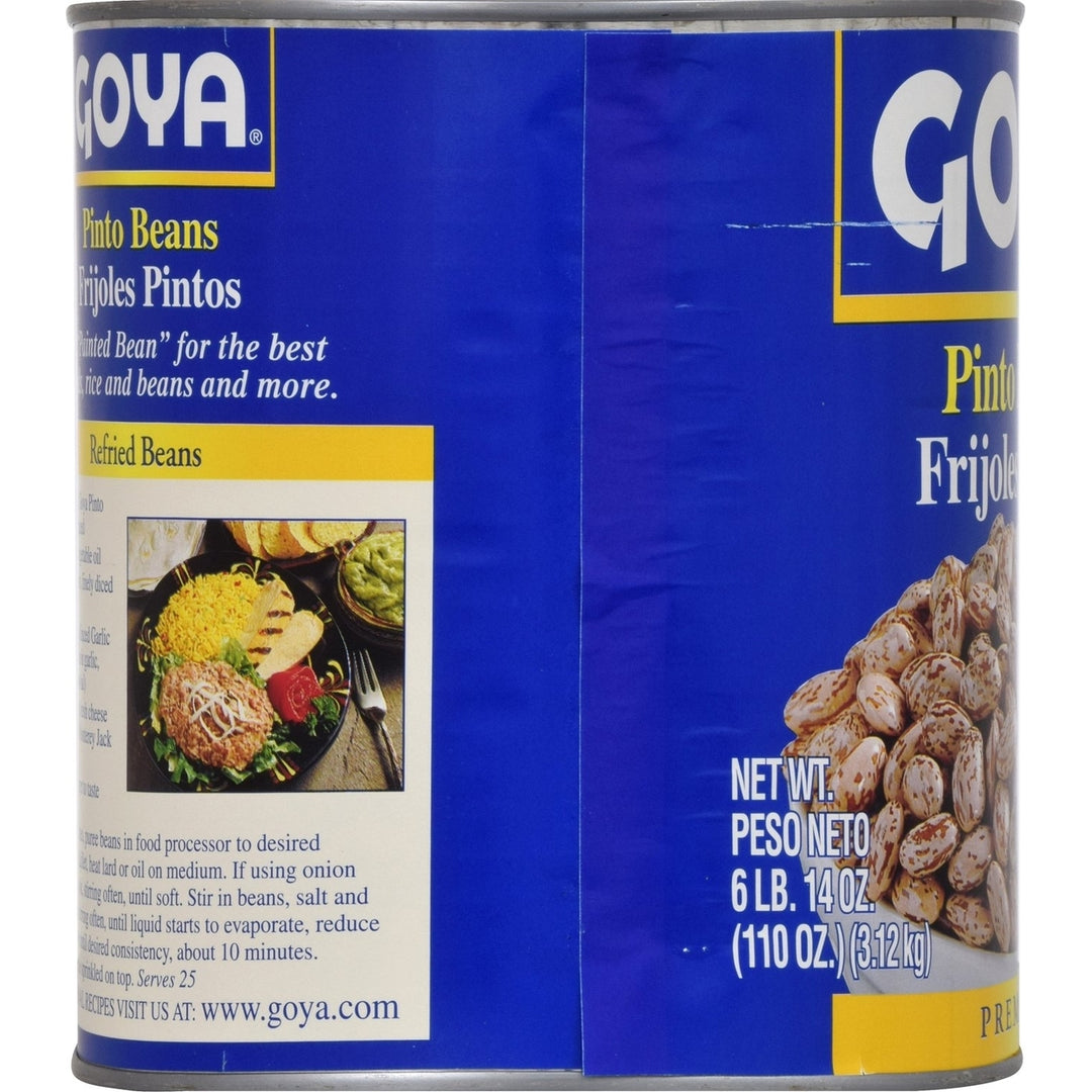 Goya Canned Pinto Beans110 Ounce Image 4