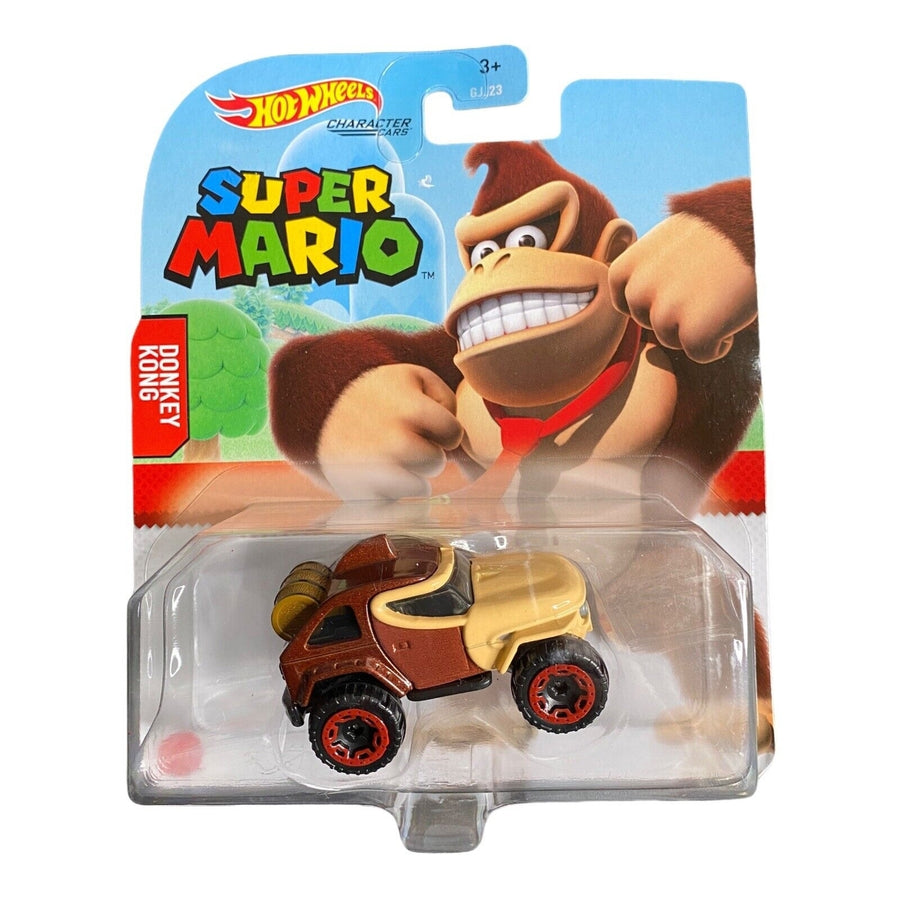 Hot Wheels Donkey Kong Off Road Car World of Nintendo Super Mario Toy Image 1