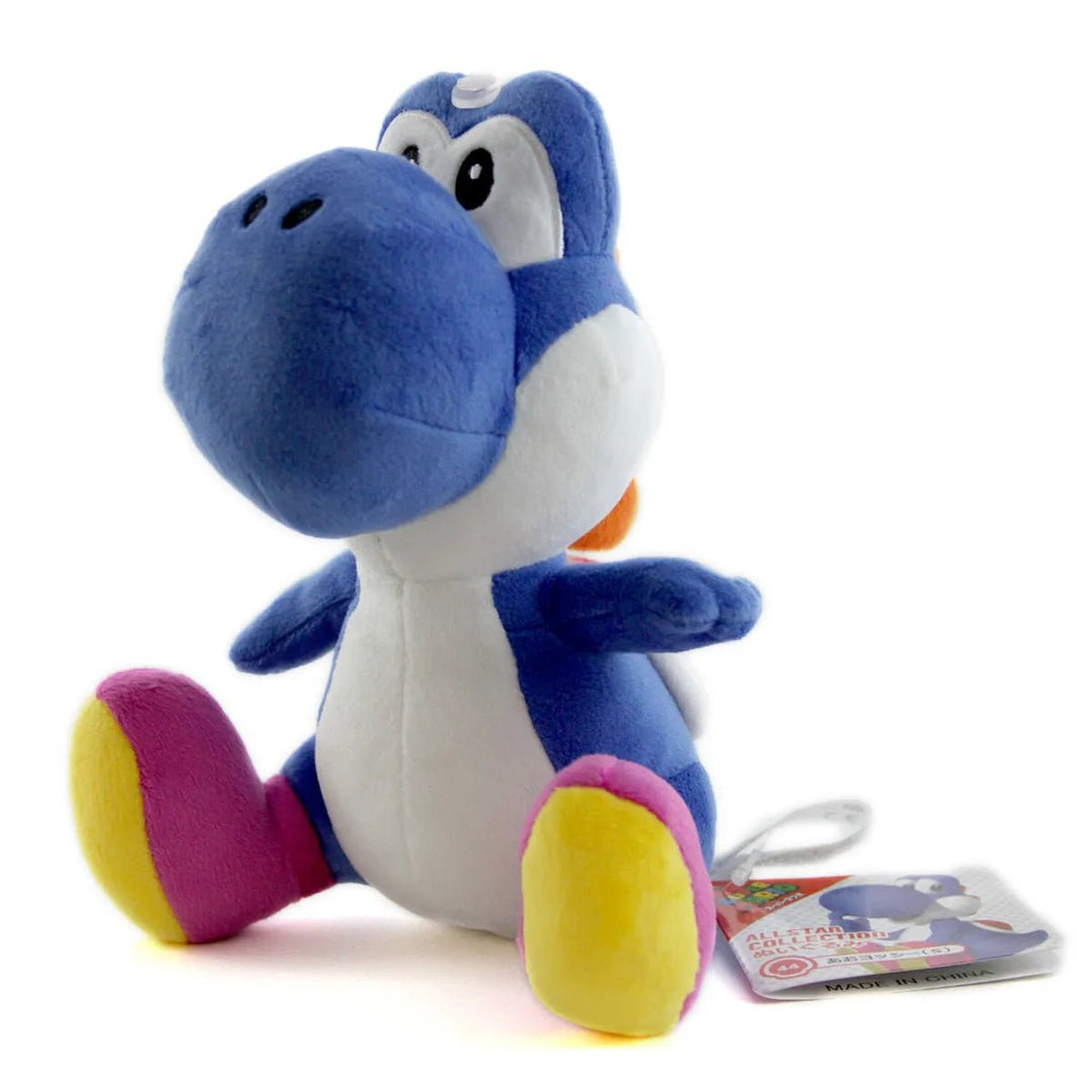 Dark Blue Yoshi SUPER MARIO BROS. 6 inch Plush Image 1