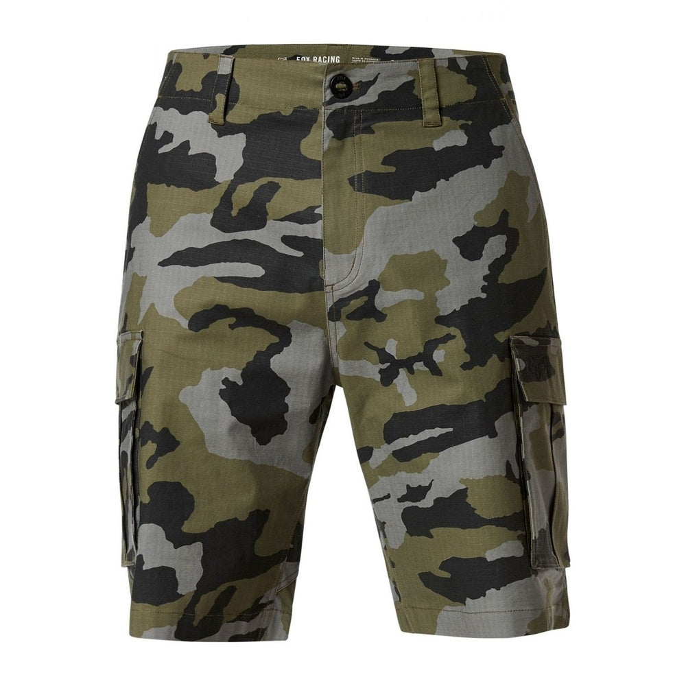 Fox Racing Slambozo Cargo Shorts 2.0 Green Camo Mens Outdoor Wear Size M Image 2