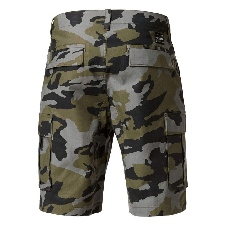 Fox Racing Mens Slambozo Cargo Short 2.0 GREEN CAMO Image 2