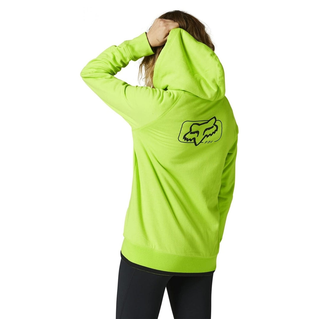 Fox Racing Womens Mirer Zip Sasquatch Fleece  FLO YELLOW Image 4