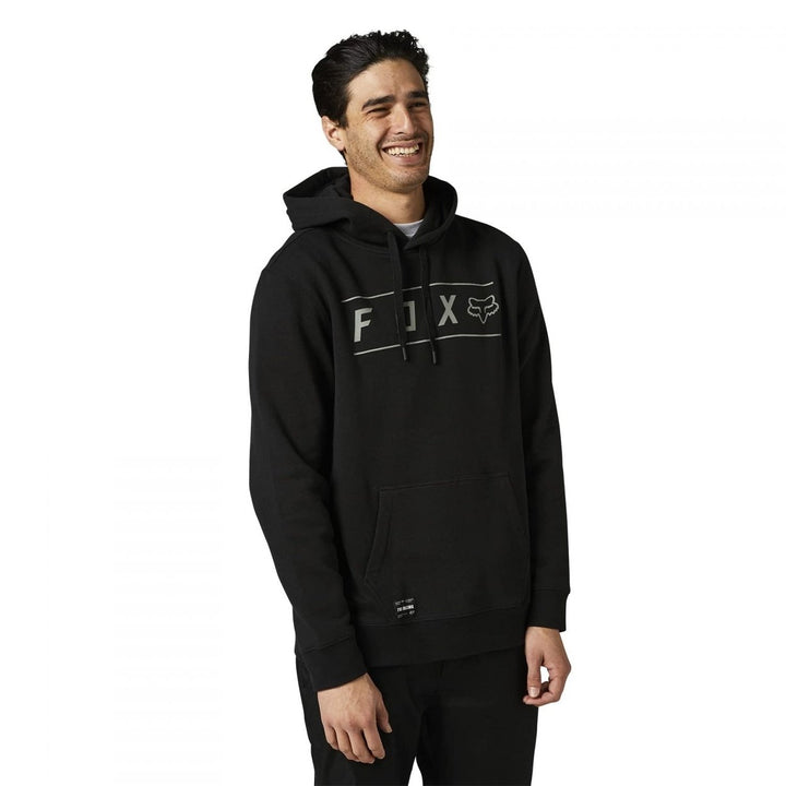 Fox Racing Mens Pinnacle Pullover Fleece HEATHER GRAPHITE Image 1