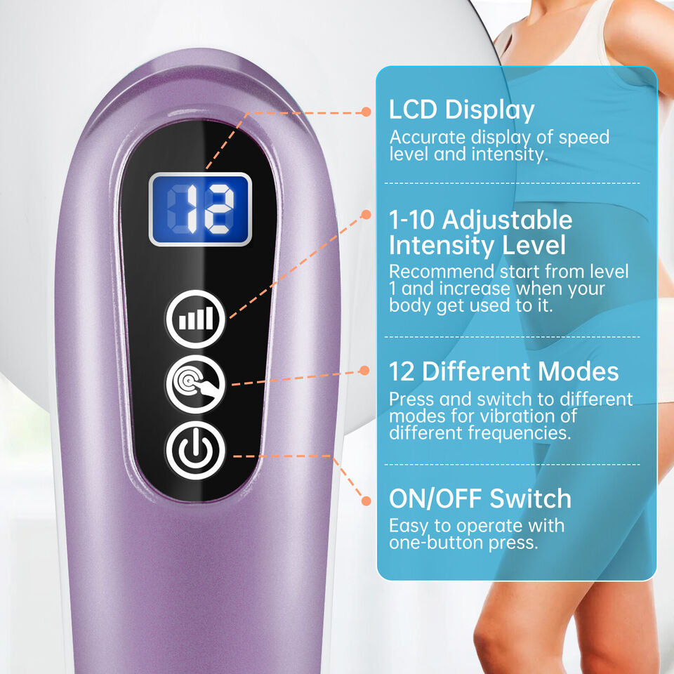 PAHTTO Cordless Cellulite Remover Massager Handheld Rechargeable Body Sculpting Machine Image 4