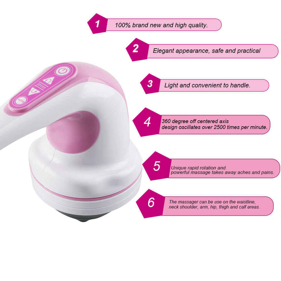 Handheld Fat Remove Body Massager Slimming Anti-Cellulite Machine US FAST SHIP Image 4