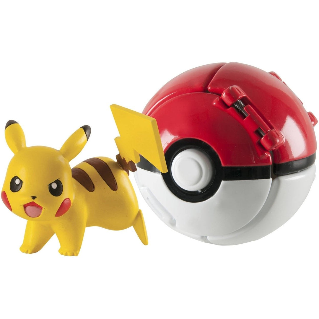 Pokemon Pikachu And Pokeball Action Figure Image 1