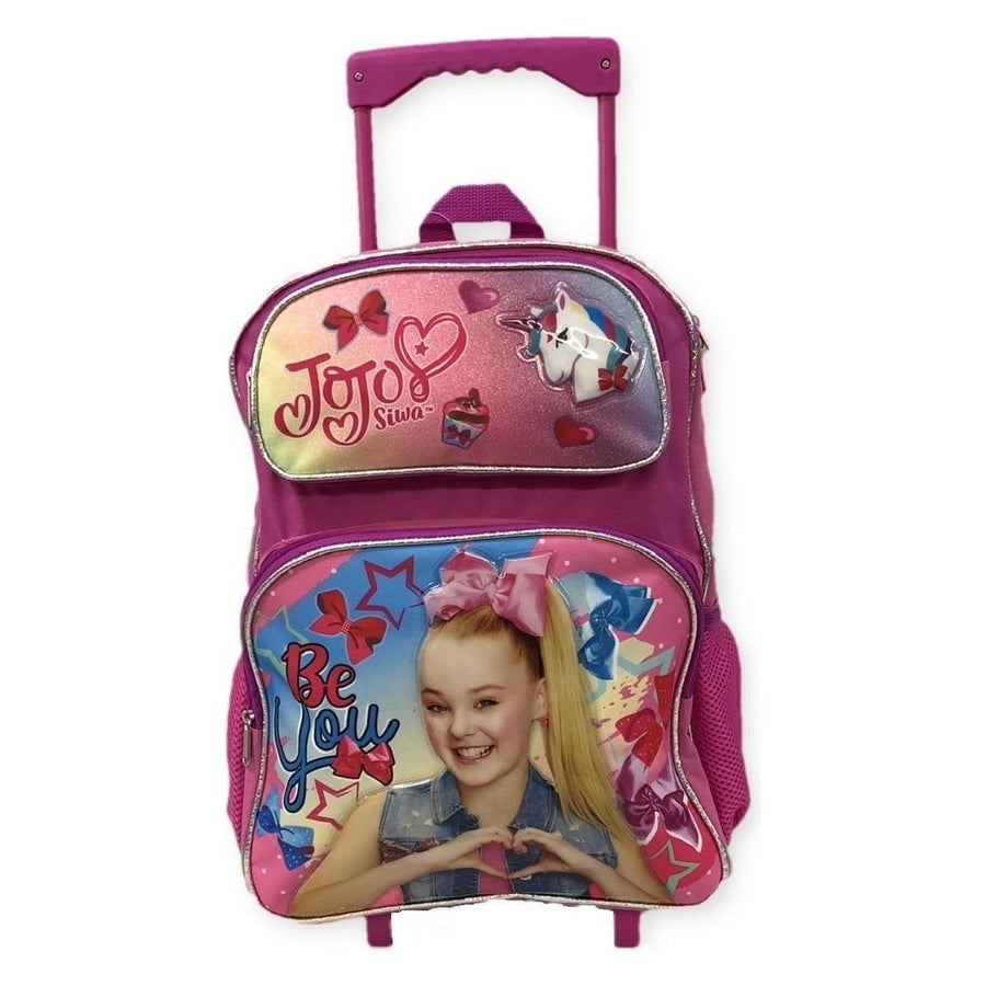 Rolling Backpack - Jojo Siwa - Large 16 Inch Image 1