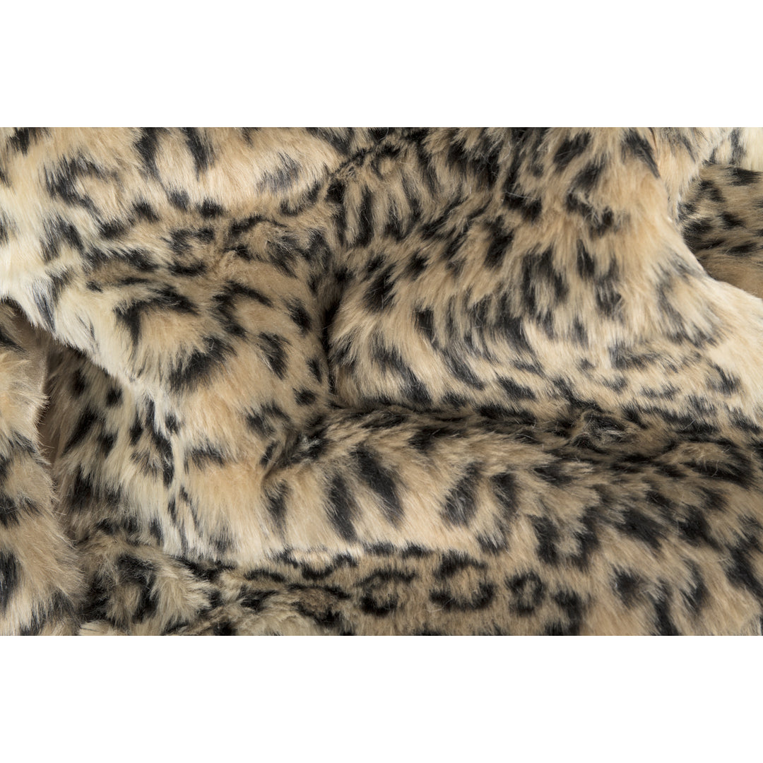 Luxe Fashion Classic Faux Fur Women Vest | 1-Piece | Leopard Image 3
