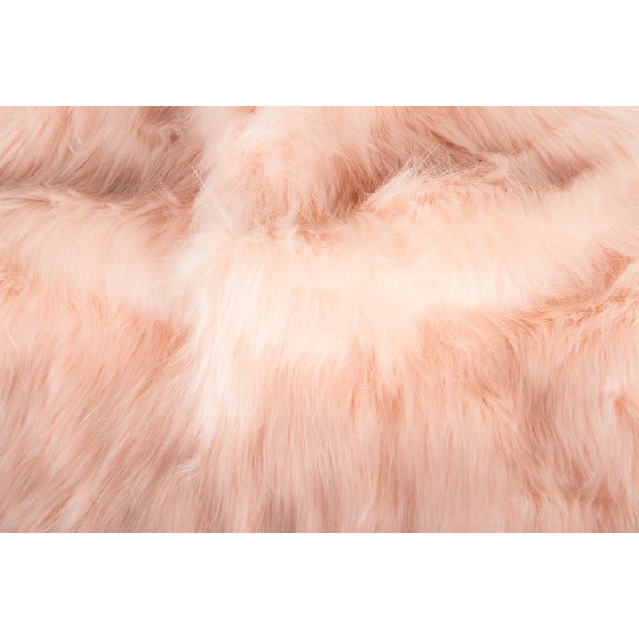 Luxe Fashion Classic Faux faux Women Vest  1-Piece  Pink  2 Image 3