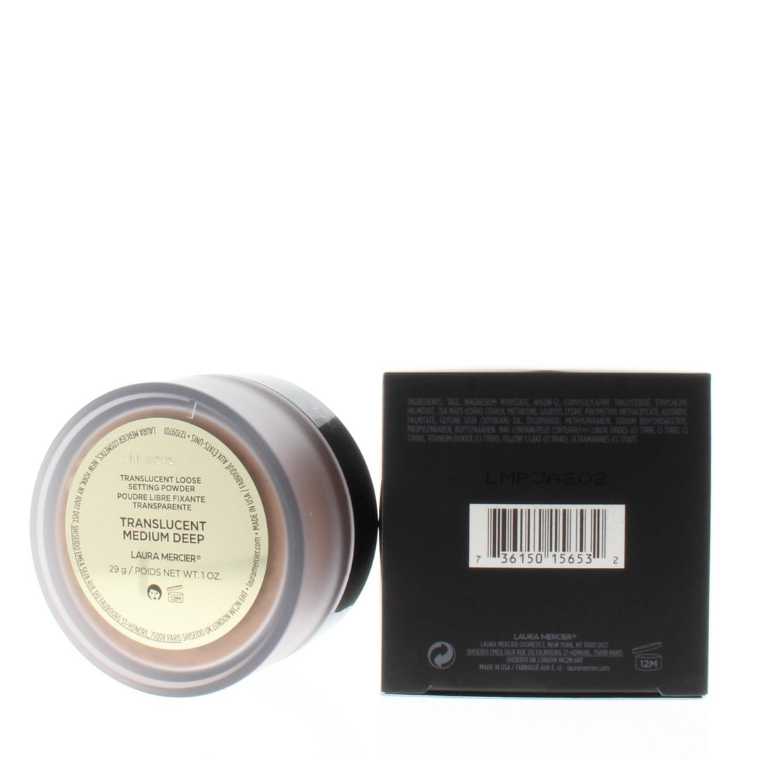 Laura Mercier Translucent Loose Setting Powder Translucent Medium Deep 29g/1oz Image 2