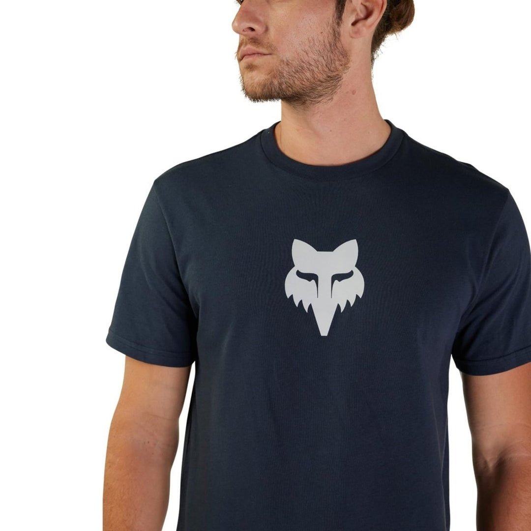 Fox Racing Mens Premium Tee Fox Head Midnight Graphic Shirt Size [Insert Size] Image 1