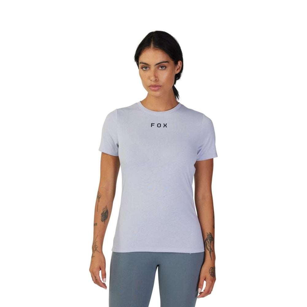 Fox Racing Womens SS Tech Tee Lavender Size M Lightweight Breathable Fabric Image 2