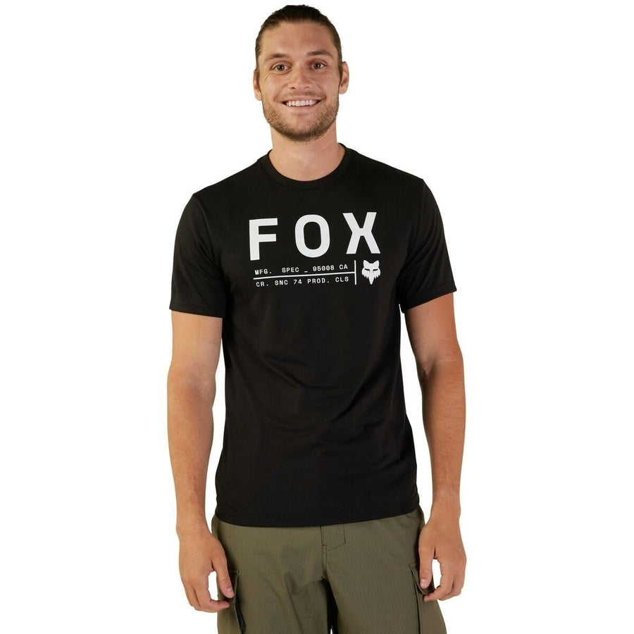 Fox Racing Mens Non Stop SS Tech Tee Scarlet Size M Lightweight Performance Tee Image 1