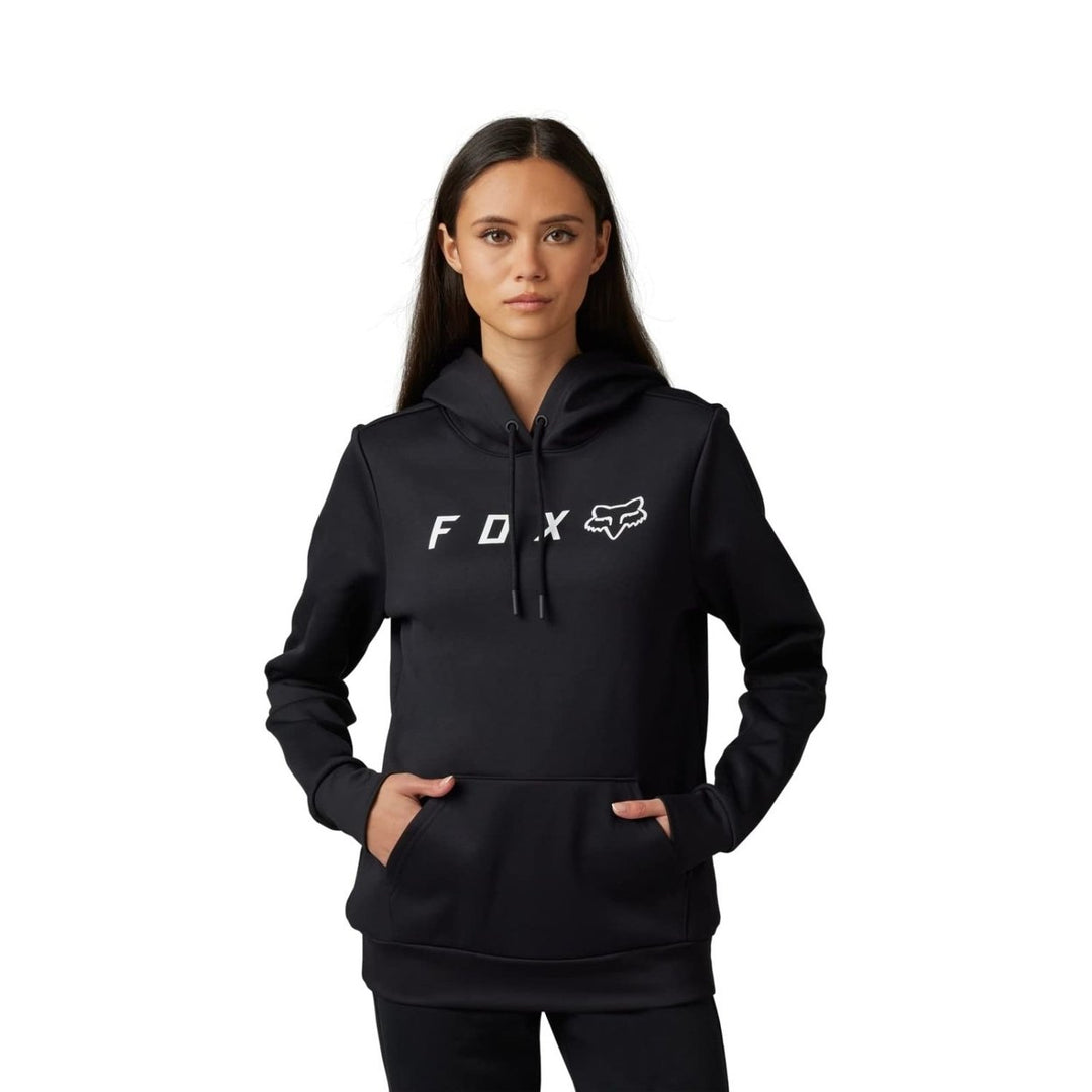 Fox Racing Womens Absolute Pullover Fleece Hoodie Black Size M Comfortable Warmth Image 1