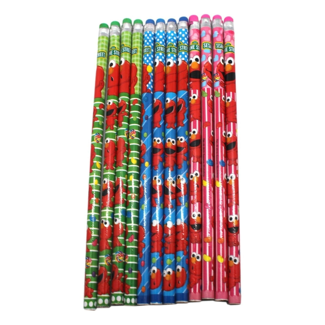 Sesame Street Elmo Wooden Pencils (12 pcs) Image 1