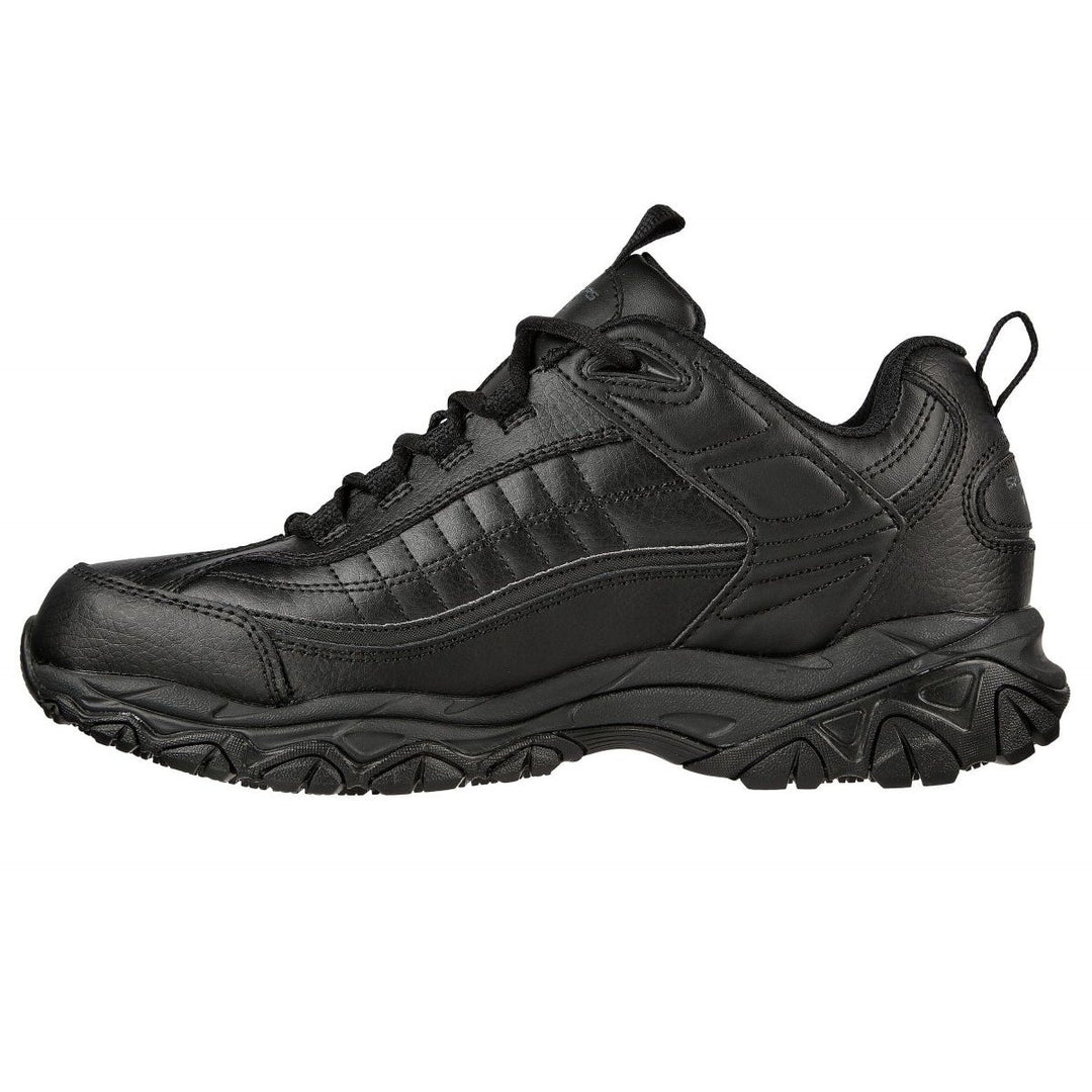 SKECHERS WORK Mens Soft Stride - Fambli SR Soft Toe Work Shoe Black - 200080-BLK BLACK Image 3