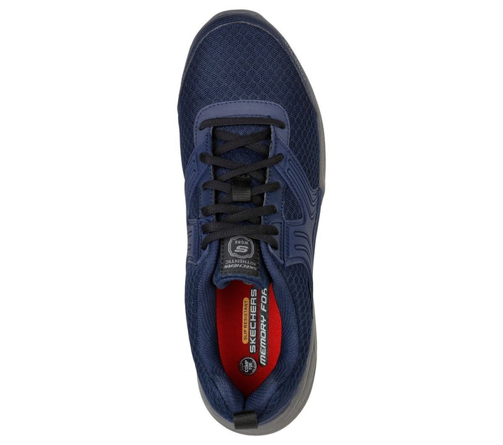 SKECHERS WORK Mens Bomal Composite Toe Work Shoe Navy - 200089-NVY Navy Image 3