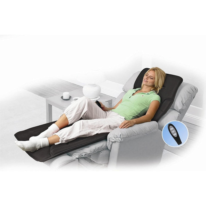 Relaxus Full Body Massage Mat with Infrared Heat - Neck and ShouldersLumbar (Upper/Lower Back)Legs Image 3
