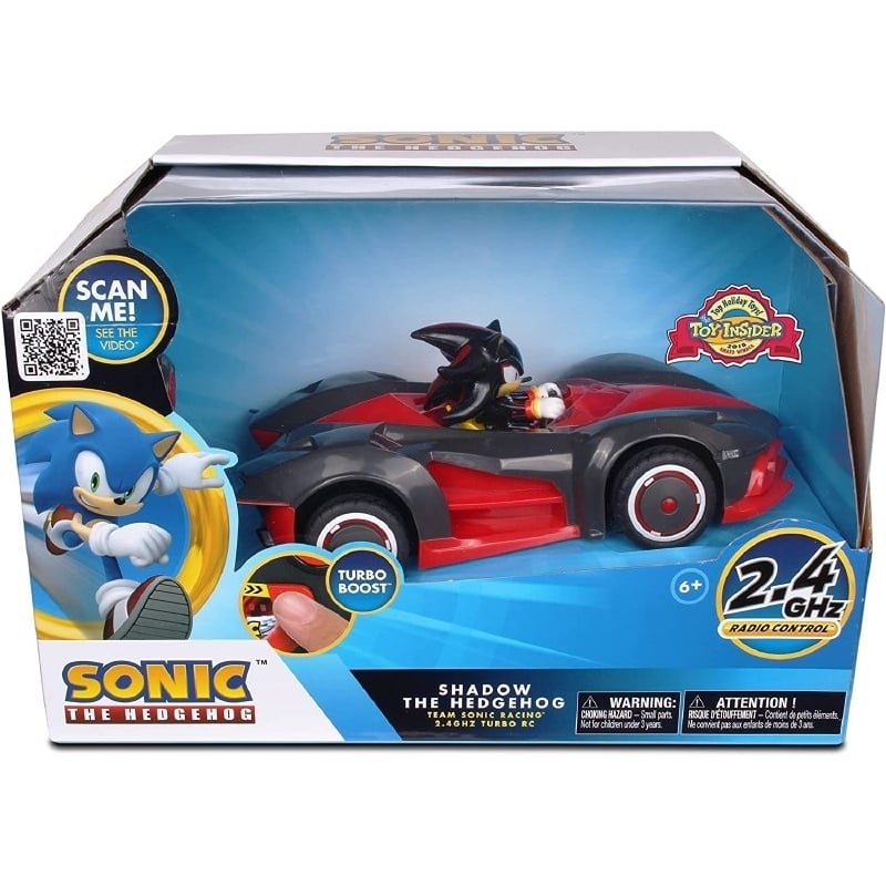 Sonic Racing Shadow The Hedgehog 2.4Ghz Turbo Remote Controled Car Image 1