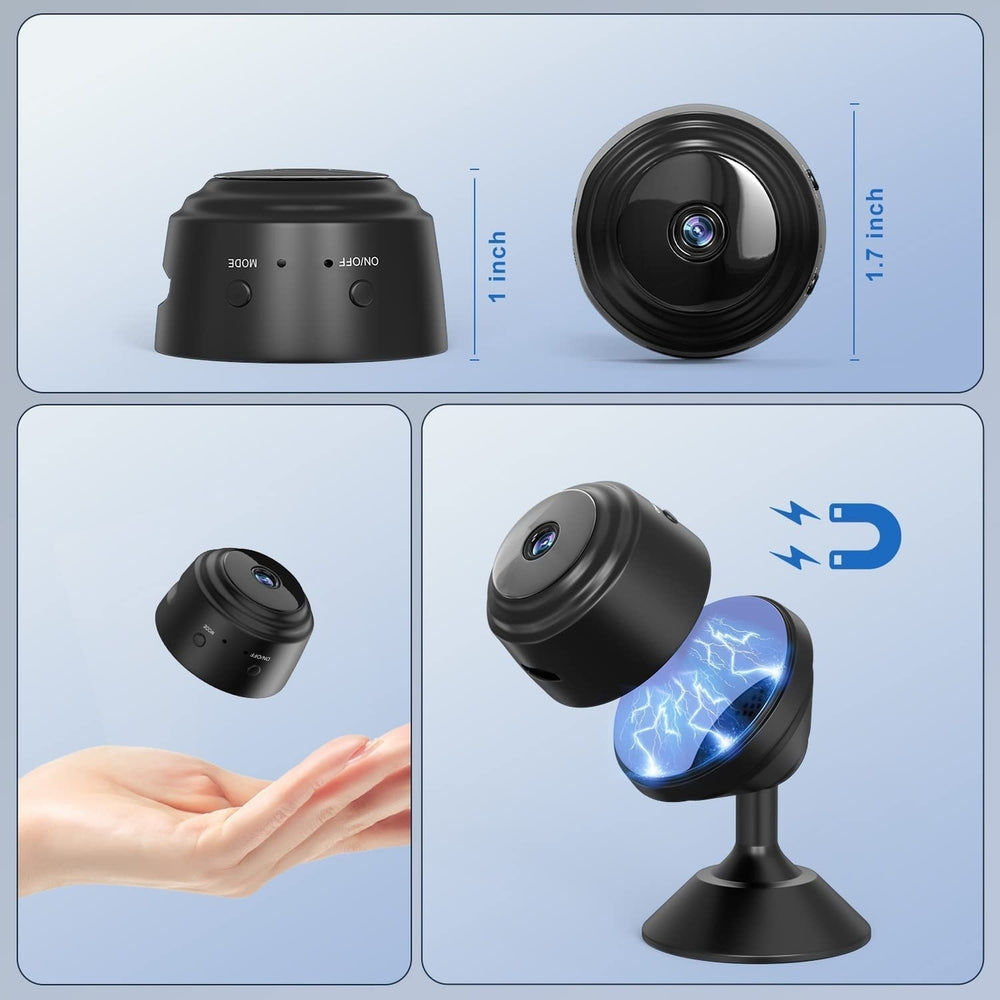 Wireless Camera,HD 1080P Portable Home Security CameraCamera with Night Vision and Motion Activation Function Image 2
