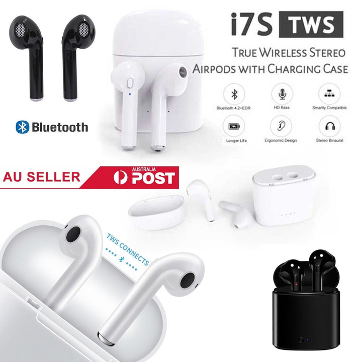 Wireless Headset Bluetooth Earphones Headphones For iPhone 6 7 8 Plus X XR Android Image 3