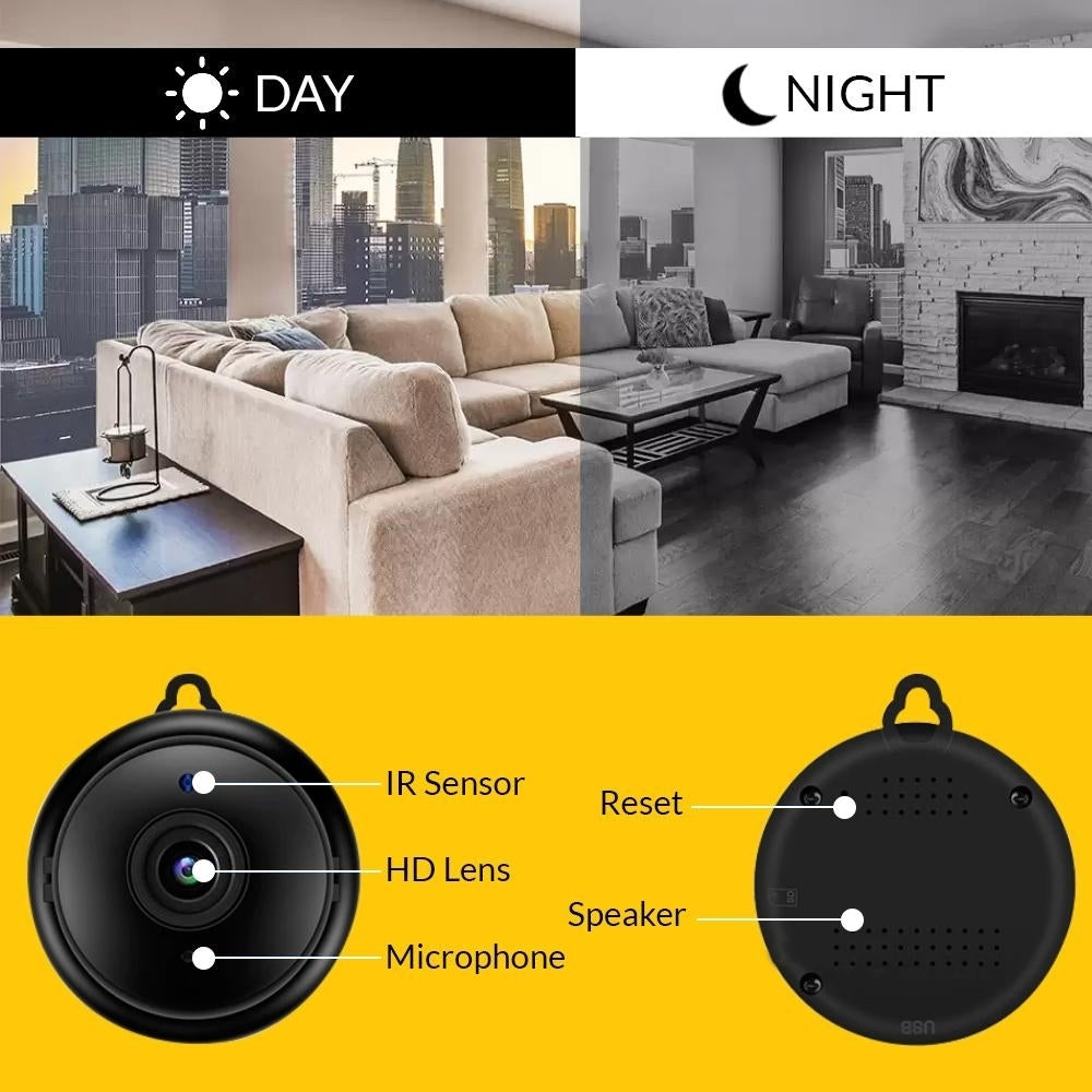 1080P HD Mini-Remote Surveillance Camera Image 4