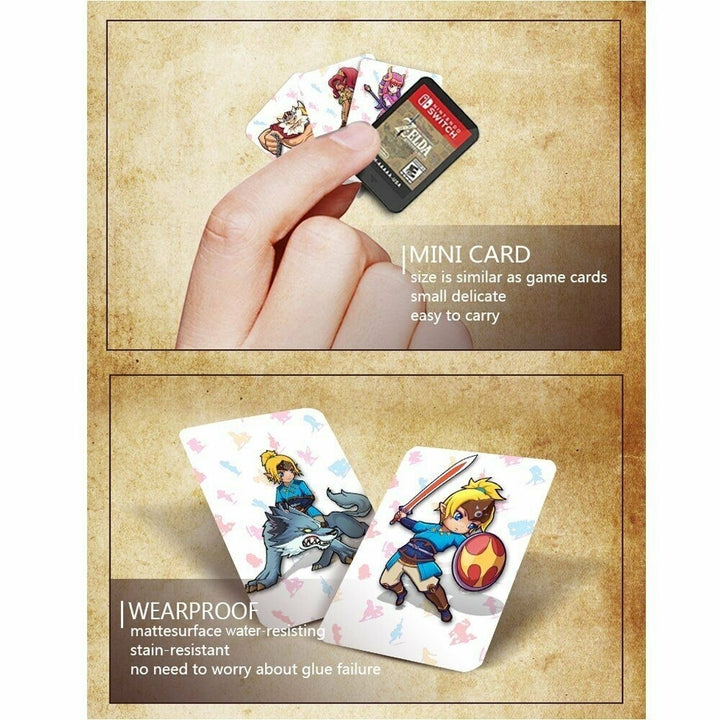 22 Full Set NFC PVC Tag Card ZELDA BREATH OF THE WILD WOLF LINK for Switch Image 7