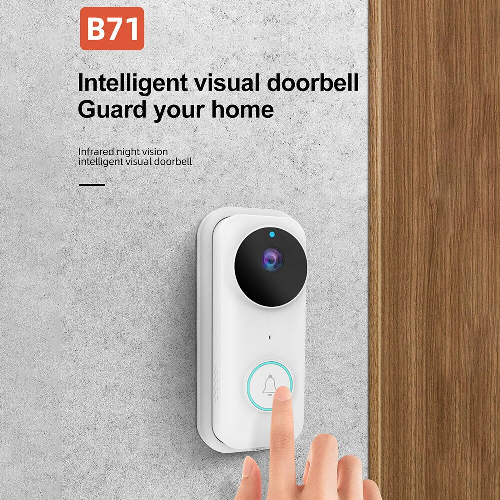 Wireless Smart Video Doorbell Security Intercom WiFi Camera Door Ring Bell Chime Image 4