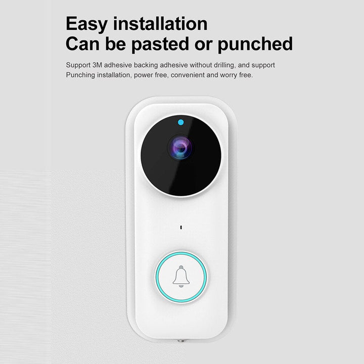 Wireless Smart Video Doorbell Security Intercom WiFi Camera Door Ring Bell Chime Image 4