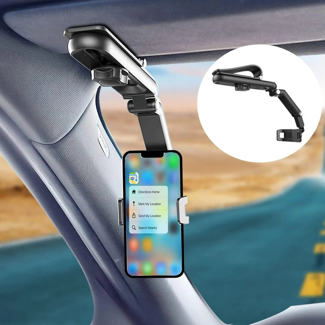 1080 Rotating Multifuction Car Phone Holder Image 1