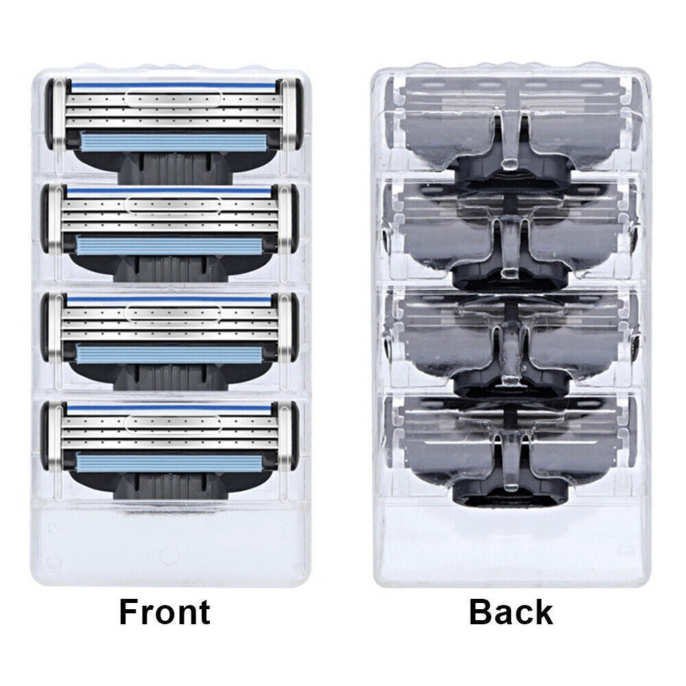 16X Replacement Razor Blades for Gillette MACH 3 Shaving Trimmer Cartridges Image 8