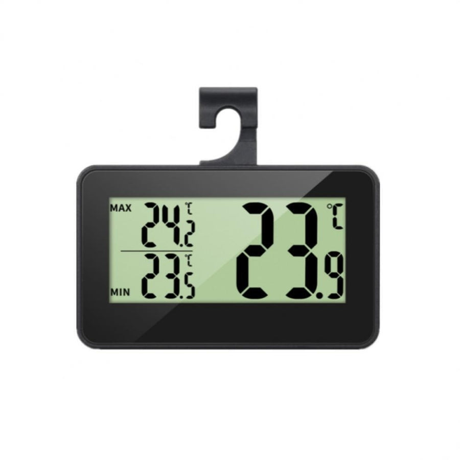 Digital LCD Fridge Freezer Thermometer Magnet Stand Hanging Home Hook Image 1