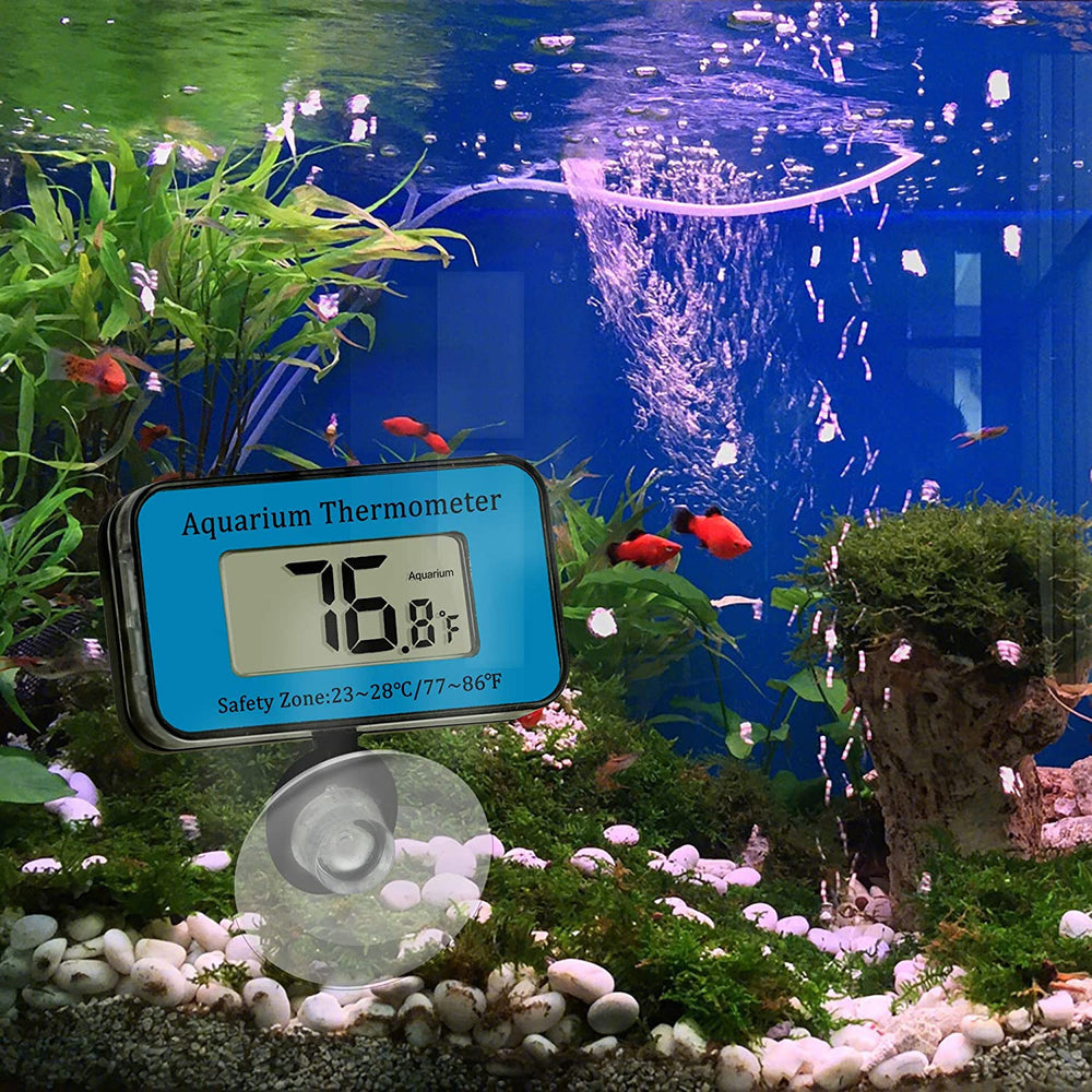 Digital Aquarium Thermometer With Suction Cup Image 2